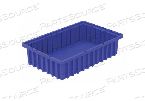 OEM#: 33164BLUEF8505 DIVIDER BOX 16-1/2 X 10-7/8 X 4 IN BLUE by Akro-Mils / Myers Industries, Inc