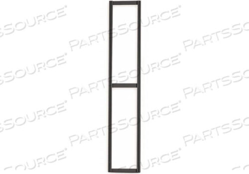 OEM#: QTF70TIP OUT BIN WALL FRAME W24 IN H70 IN BLK by Quantum Storage Systems
