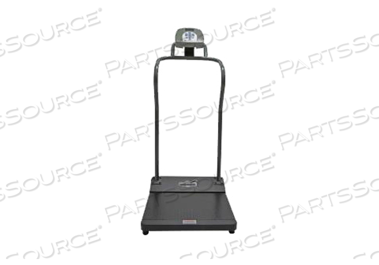 OEM#: 3001KL-AMANTIMICROBIAL DIGITAL PLATFORM SCALE 1000 LB X 0.2 LB, 1-1/2 IN HIGH CONTRAST COLOR TFT-LCD by Health O Meter Professional Scales
