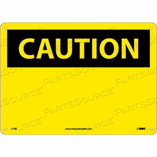 SAFETY SIGNS - CAUTION BLANK - FIBERGLASS