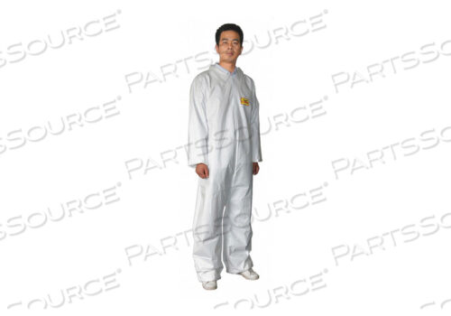 OEM#: 30C529COLLARED COVERALL OPEN WHITE XL PK6 by Condor