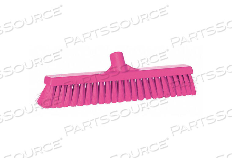 OEM#: 31791VIKAN 16 SMALL PARTICLE PUSH BROOM- SOFT, PINK by Vikan