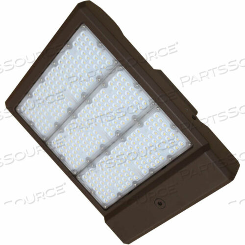 COMMERCIAL LED LED FLOOD, 300W, 42000 L, 5000K, 120-277, IP65, BRONZE, DLC PREM