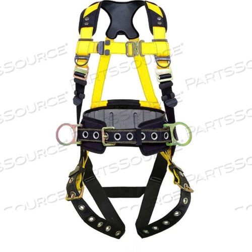 OEM#: 37194SERIES 3 HARNESS WITH WAIST PAD, TIE BACK LEGS, 3 D-RINGS, XL-XXL by Guardian Fall Protection