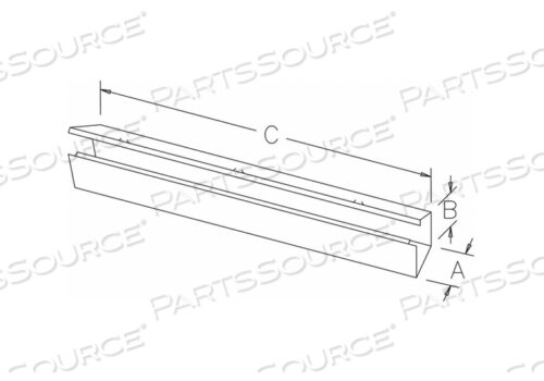 OEM#: F66G12LAY-IN WIREWAY 1 FT. 6INWX6INH STEEL by Hoffman
