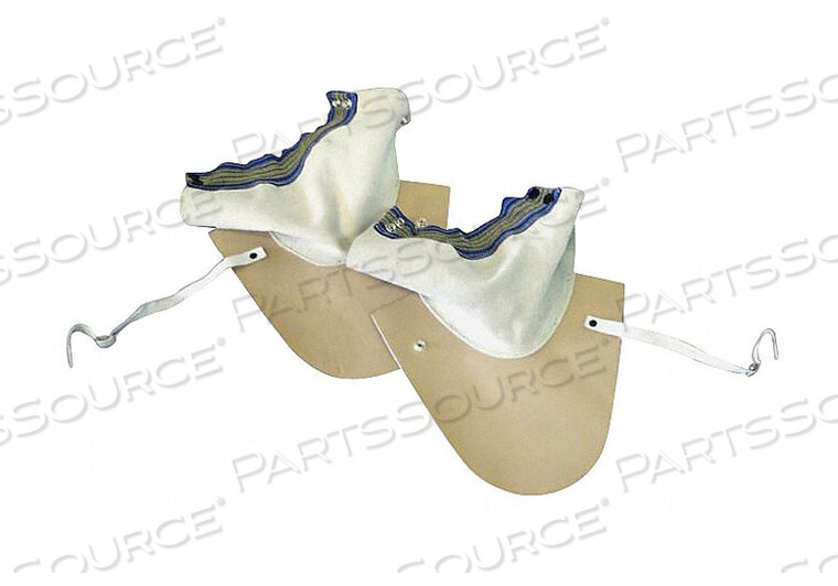 OEM#: 485-CLSPATS UNIVERSAL LEATHER HOOK-AND-LOOP PR by Chicago Protective Apparel