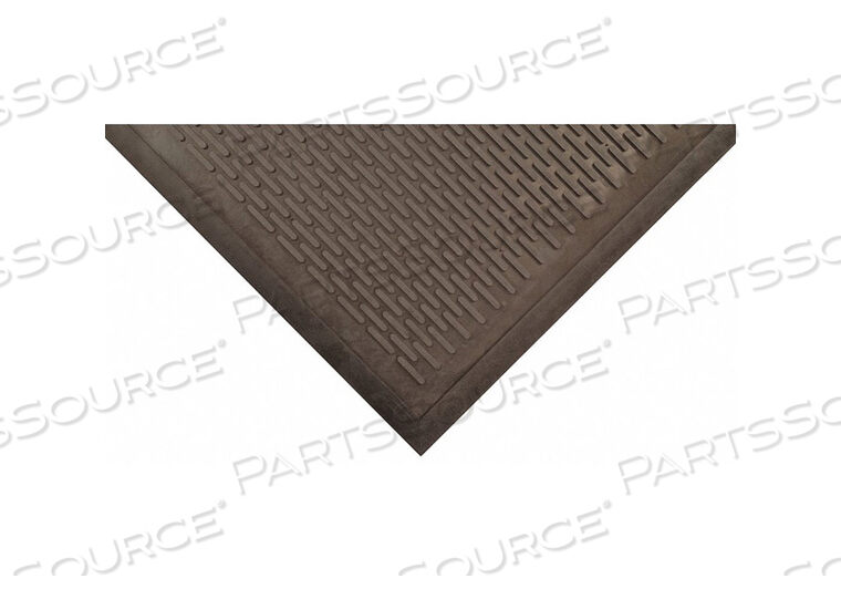 OEM#: 39R807RUBBER ENTRANCE MAT BLACK 4FT. X 6FT. by Condor