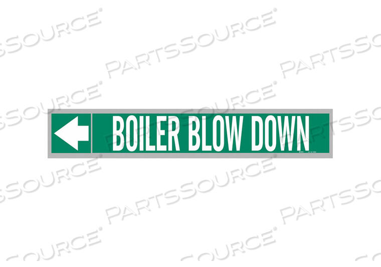 OEM#: 108586PIPE MARKER 2 H 12 W PK65 by Brady Americas