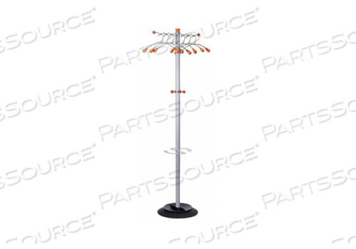 OEM#: ABAPMWAVEWAVY COAT TREE 2 KNOB 6 HANGERS by Alba