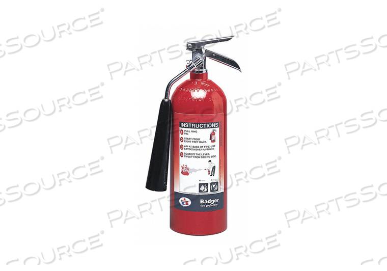 OEM#: B5VFIRE EXTINGUISHER CARBON DIOXIDE 5 LB BC by Badger