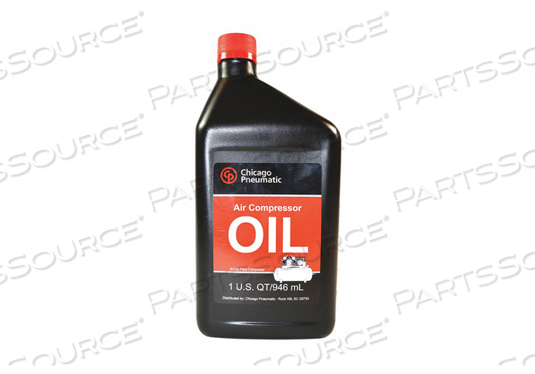OEM#: 1312101247COMPRESSOR OIL 1 QT BOTTLE 30 SAE GRADE by Chicago Pneumatic