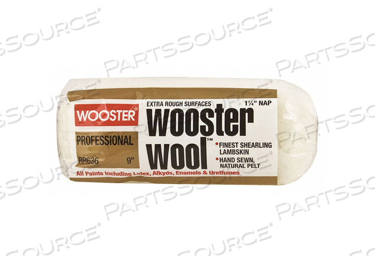 OEM#: RR636-9PAINT ROLLER COVER 9 1-1/4 NAP by Wooster