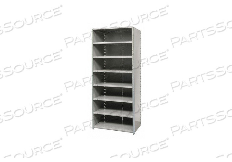 OEM#: F7523-12HGMETAL SHELVING CLOSED 87 H 8 SHELF by Hallowell