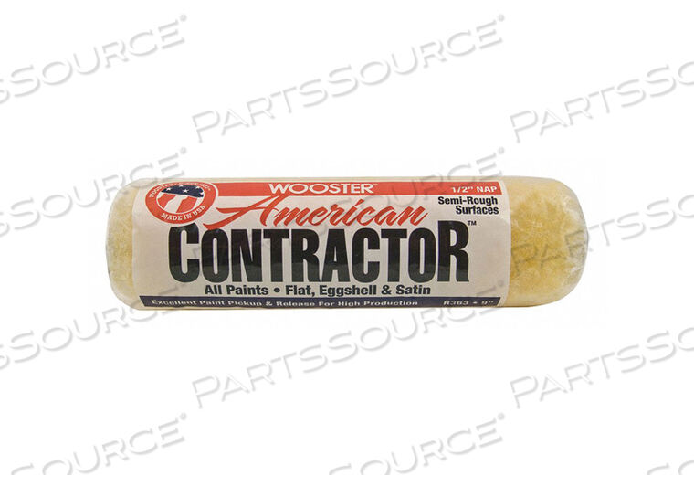 OEM#: R563-9PAINT ROLLER COVER 9 1/2 NAP by Wooster