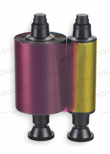 OEM#: R34115 PANEL COLOR RIBBON 100 IMAGES PER ROLL by Evolis