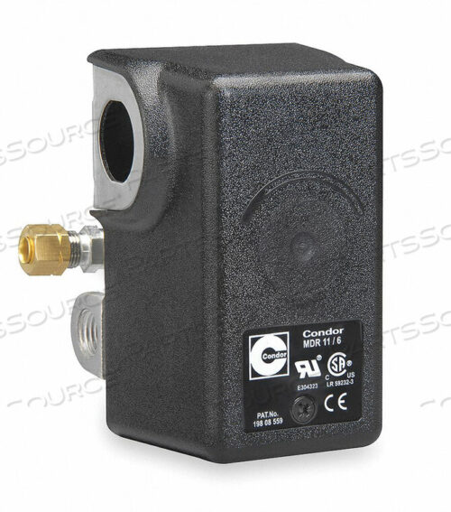 OEM#: 11WCXEPRESSURE SWITCH DPST 160/200 PSI DPHRGM by Condor USA, Inc