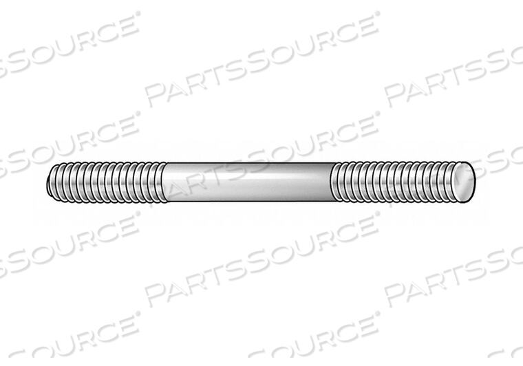 OEM#: 40704DBL END THD STUD 1/2-13X3 OAL PK2 by Te-Co