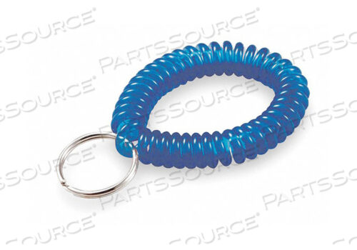 OEM#: 4103505WRIST COIL WITH SPLIT KEY RING BLUE PK5 by Lucky Line Products