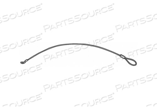 OEM#: WWG-TSS2-046-12NLANYARD TERM/LOOP 3/64X12 L PK5 by ITW