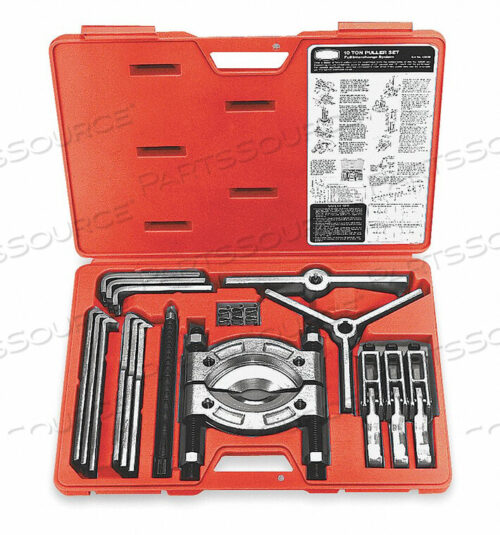 OEM#: J4292BWIDE PULLER SET W/CASE 10 TON by Proto