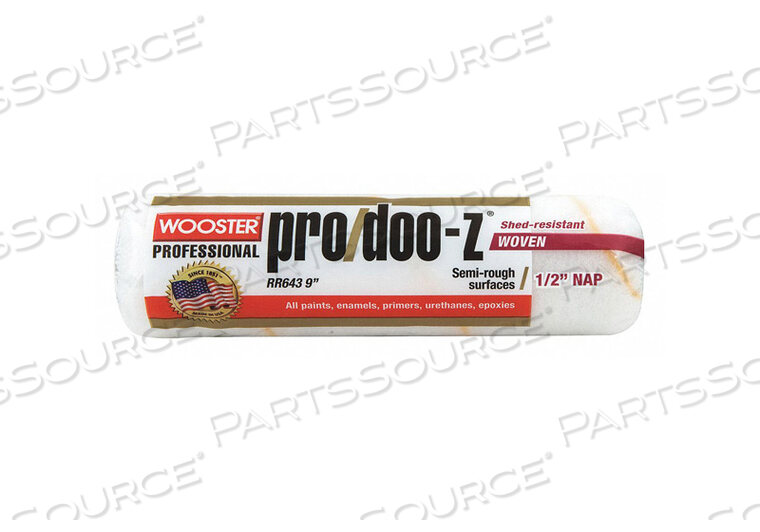OEM#: RR643-9PAINT ROLLER COVER 9 IN NAP 1/2 IN by Wooster