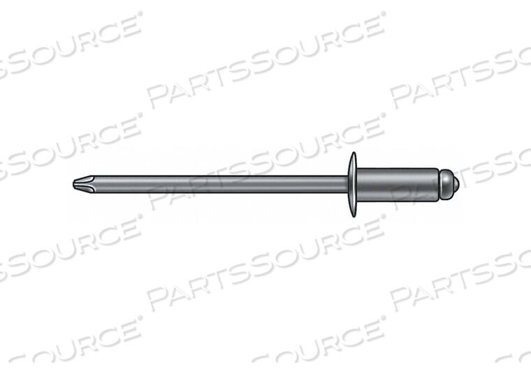 OEM#: AD62-64BSLF200BLIND RIVET 3/16 DIA 0.425 L PK250 by Pop Avdel