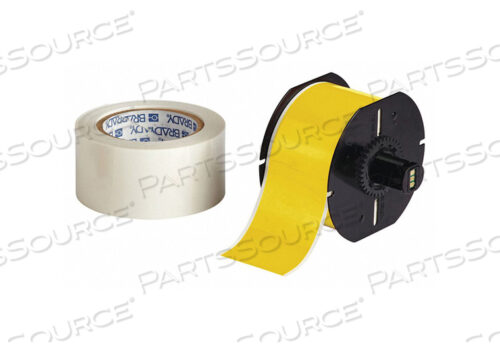OEM#: B30C-2250-483YL-KTLABEL TAPE ROLL YELLOW 2-1/4 IN W by Brady Americas