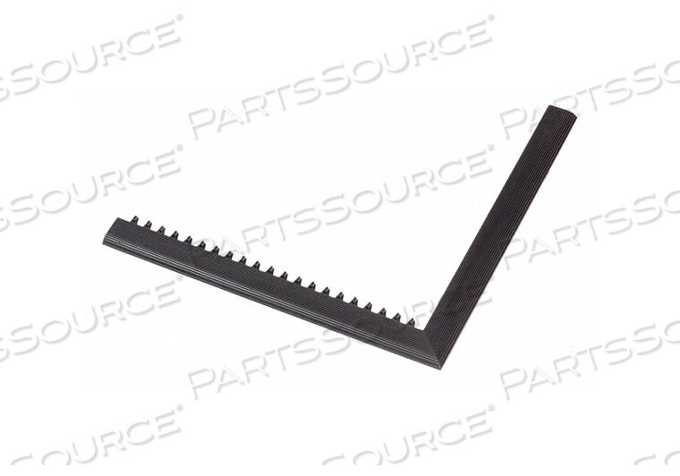 OEM#: 597MF050BLENTRANCE MAT BLACK RUBBER SCRAPE 2 FT L by Notrax