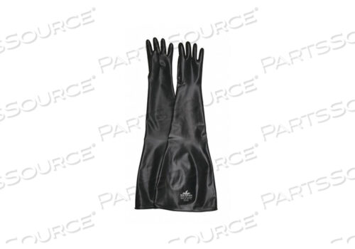CHEMICAL RESISTANT GLOVES L SIZE BLK PR