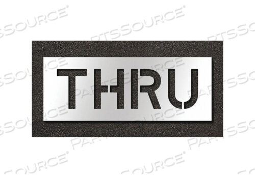 OEM#: STL-108-71008PAVEMENT STENCIL THRU by RAE Products & Chemicals Corp.