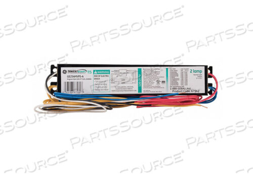 OEM#: GE254-MV-PS-AELECTRONIC BALLAST T5 108 TO 305V 2L by GE Lighting