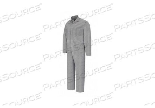 HERRINGBONE BTN FRONT COVERALL