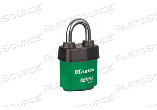 OEM#: 6121GRNLOCKOUT PADLOCK KD GREEN by Master Lock