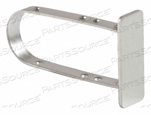 OEM#: EC4-SCEND CAP 2 D 1/4 W 1 H STEEL SILVER PK100 by Econoco