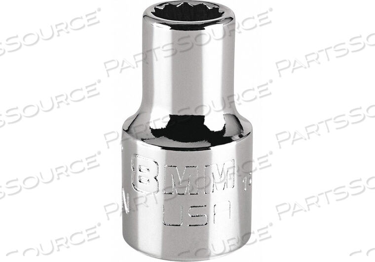 OEM#: J5208MNSOCKET 3/8 METRIC SIZE 8MM by Proto