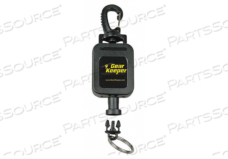 OEM#: RT4-0044RETRACTOR 32INL BLACK 9/16LB PLASTIC/SS by Gearkeeper