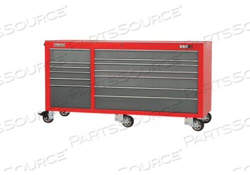 ROLLING CABINET 46-3/8 H 13DRAWERS