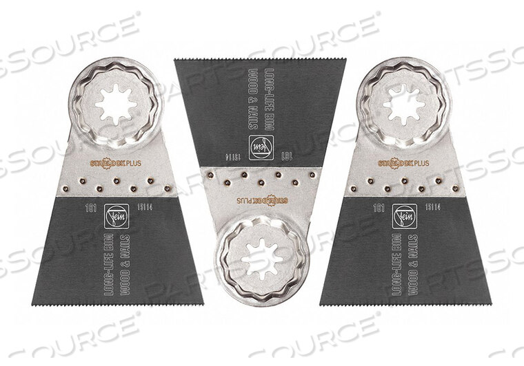 OEM#: 63502161270OSCILLATING SAW BLADES 2-9/16IN PK3 by Fein