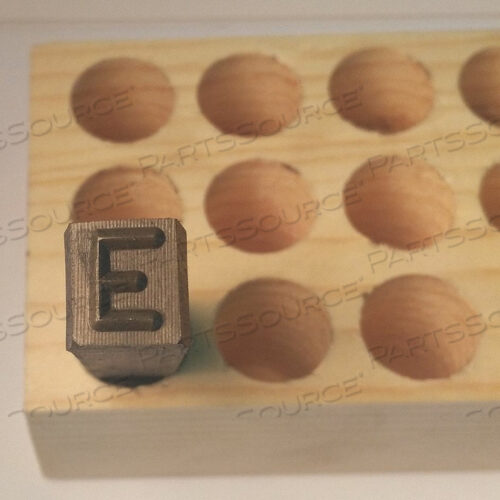 OEM#: 06271 EHAND STAMP 2-5/8 SHANK L STEEL by Young Bros. Stamp Works, Inc.