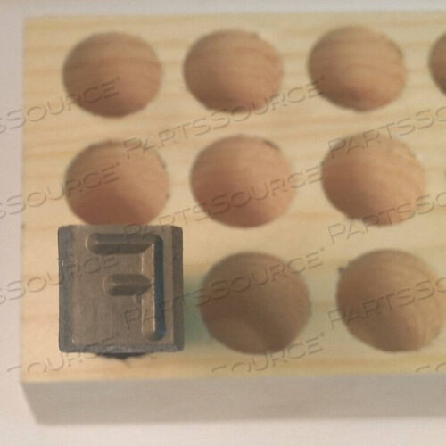 OEM#: 06273 FHAND STAMP 3 SHANK L STEEL by Young Bros. Stamp Works, Inc.