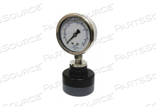 OEM#: KC301L25200/PLDS-PVC-T11PRESSURE GAUGE 1/4 FNPT 0 TO 200 PSI by Kodiak Controls