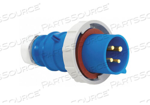 OEM#: BRY430P9WPIN AND SLEEVE PLUG RED 3 POLES 480VAC by Hubbell Power Systems