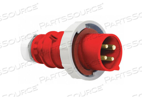 OEM#: BRY430P7WPIN AND SLEEVE PLUG RED 480VAC by Hubbell Power Systems