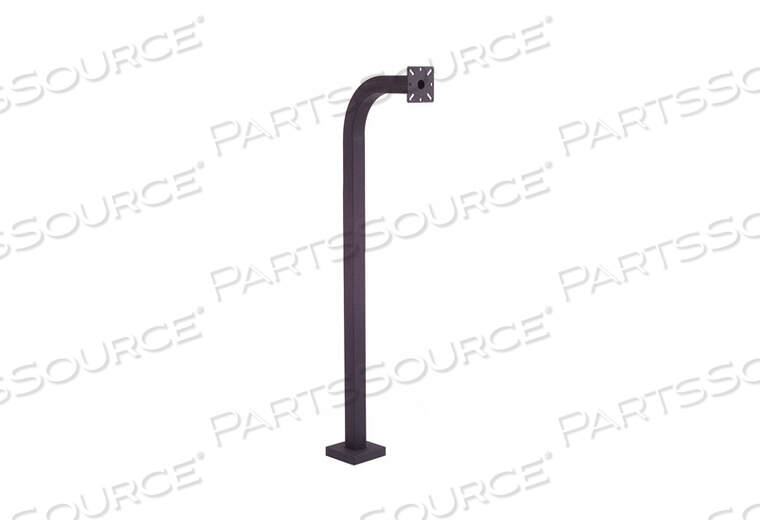 OEM#: 48-9CGOOSENECK PEDESTAL 48 H BLACK 17 LB. by Pedestal PRO