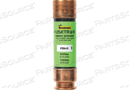 OEM#: FRN-R-50FUSE, TIME DELAY, CLASS RK5, 250VAC, 50A by Cooper Bussmann