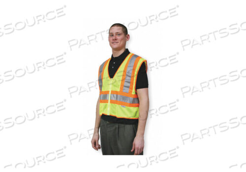 OEM#: 4CWC6HIGH VISIBILITY VEST 4XL YELLOW/GREEN by Condor