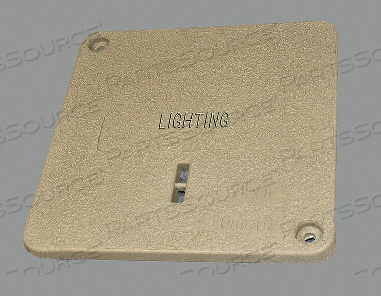 OEM#: PC1212CA0029UNDERGROUND ENCLOSURE COVER 12-13/16 L by Hubbell Power Systems