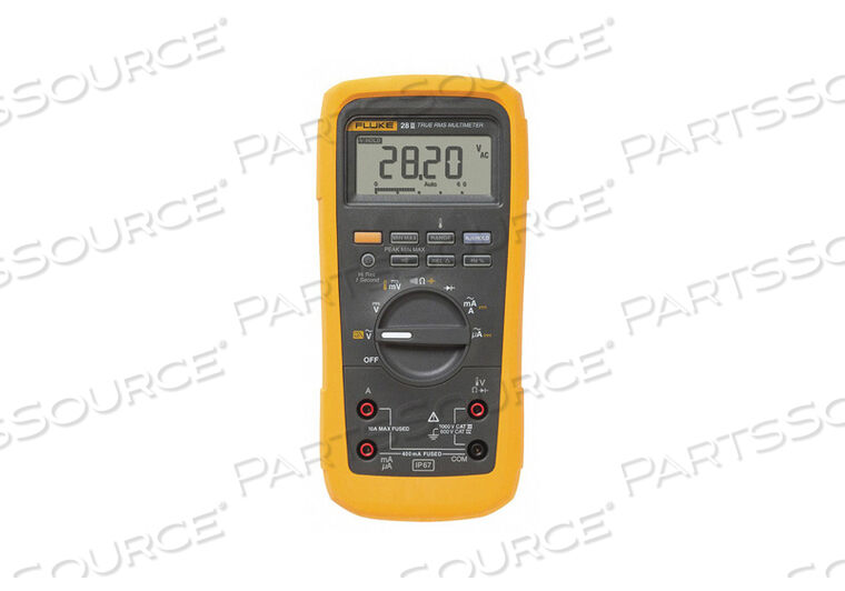 OEM#: FLUKE-28 II28 II TRUE-RMS RUGGED IP 67 INDUSTRIAL DIGITAL MULTIMETER by Fluke Networks