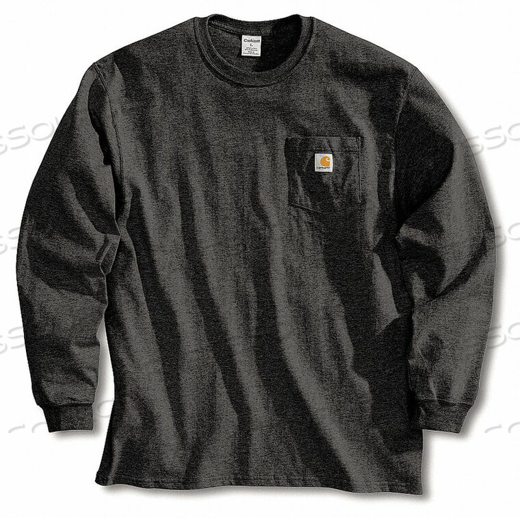 OEM#: K126-BLK XXL REGLONG SLEEVE T-SHIRT BLACK 2XL by Carhartt