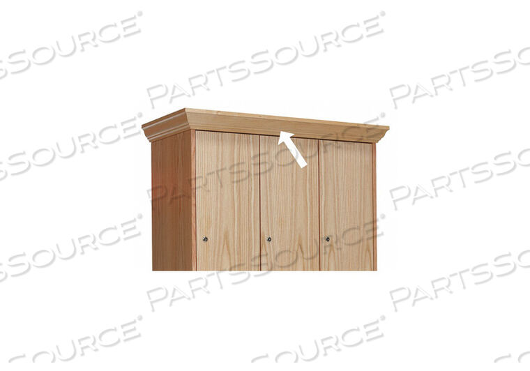 OEM#: WCM45W-ROLOCKER CROWN MOLDING WOOD W 45 IN H 3 IN by Hallowell